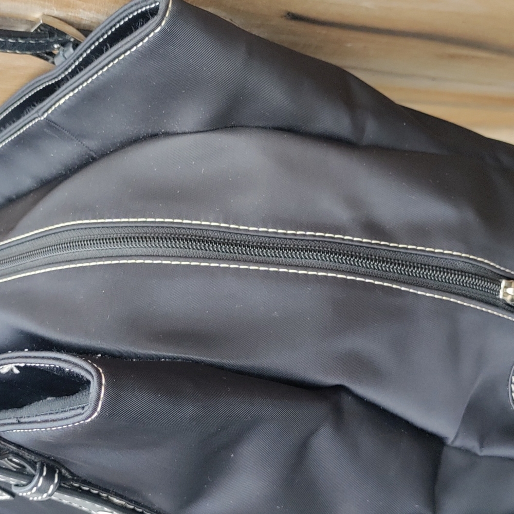 Stork Sak London black diaper bag - Picture 10 of 12
